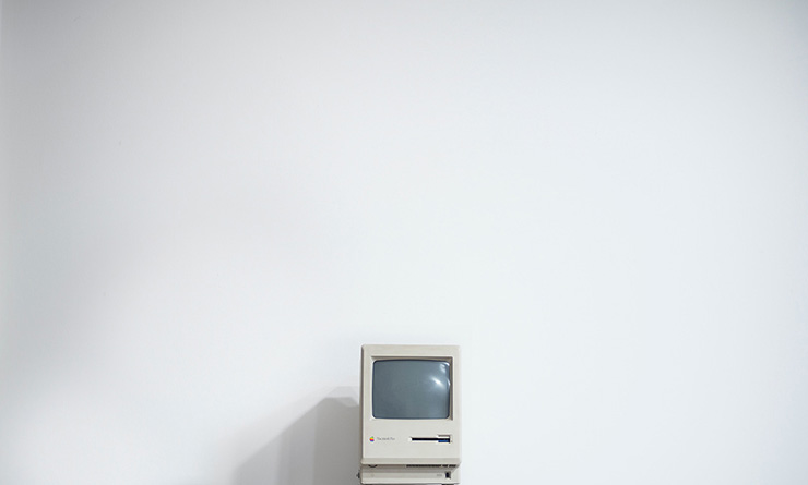 Picture of original 1984 Macintosh